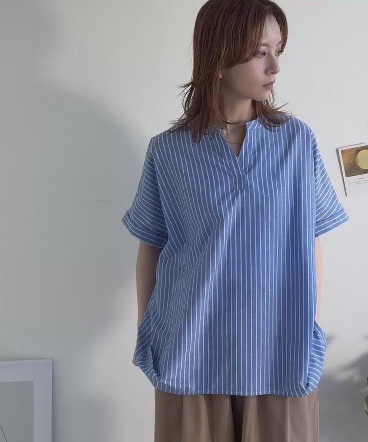 楽ちんな着心地×さらっとした肌触り。きれい見えも叶う一枚。リネン混