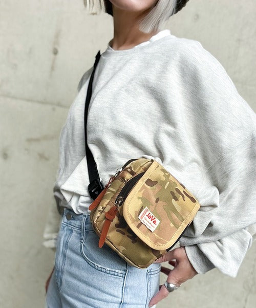 JaVa ジャバコラボ》お洒落の本格派。2wayフラップショルダーバッグ