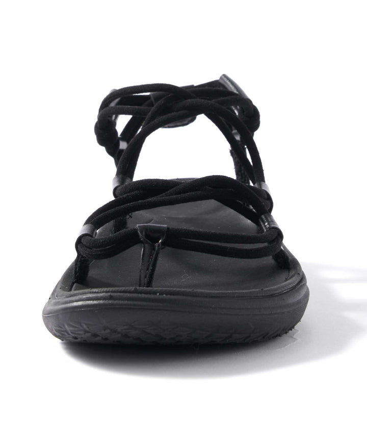 Javaジャバコラボ》 パイルストラップありフラットレースアップ