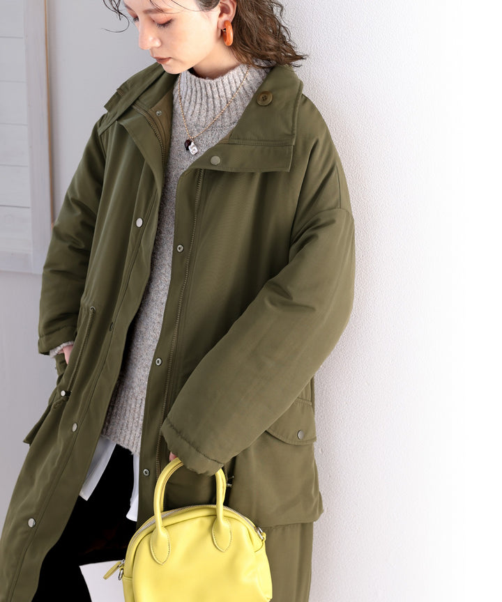 暖か万能！2wayリバーシブルモッズコート ce0420029 – Classical Elf