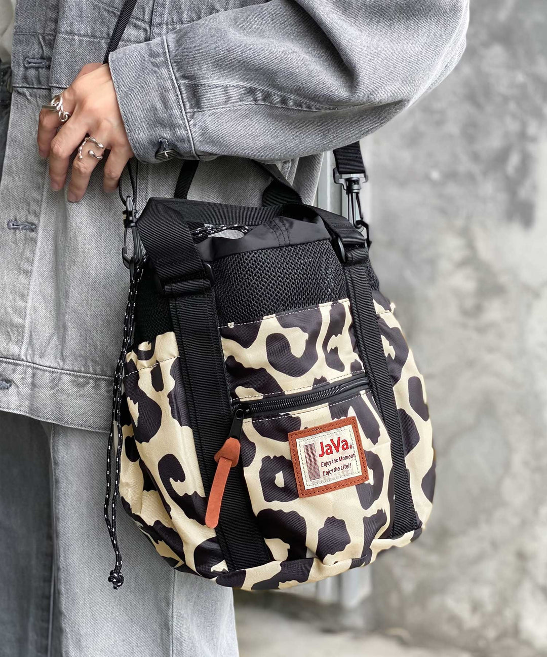 バンデル　巾着バック LEATHER DRAWSTRINGS KINCHAKU – BANDEL®︎｜公式オンラインストア