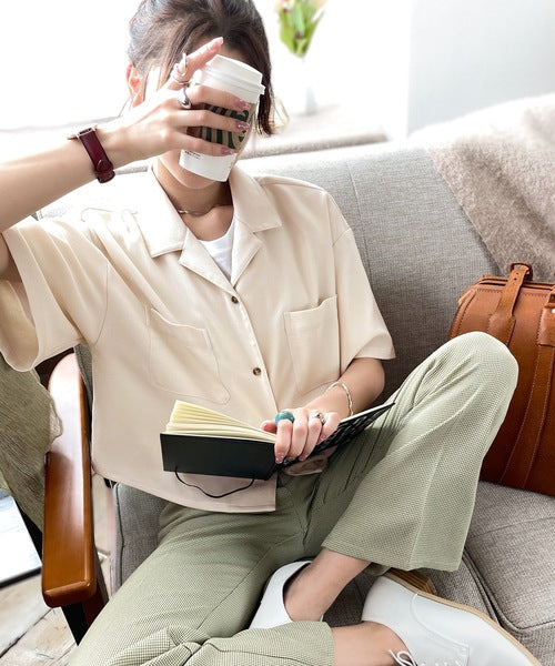 BRIEFING 襟付きシャツ Sサイズ ベージュ BRIEFING 襟付きシャツ Sサイズ ベージュ BRIEFING 襟付きシャツ S